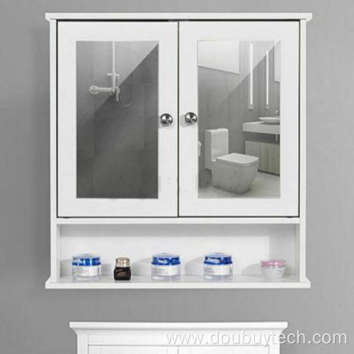Wall Mount Bathroom Cabinet Wooden Medicine Cabinet Storage